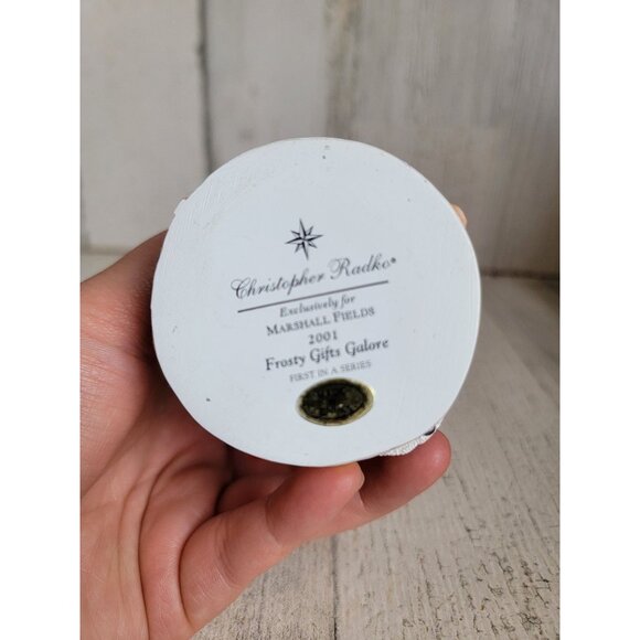 Radko AS IS Frosty gifts galore vintage xmas figure Snowman toys - Picture 8 of 8